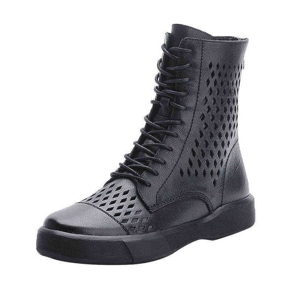 boots women's summer 2022 leather breathable martin short boots muffin thick bottom cool head leather hollow hole boots, Black
boots women's summer 2022 leather breathable martin short boots muffin thick bottom cool head leather hollow hole boots, Black