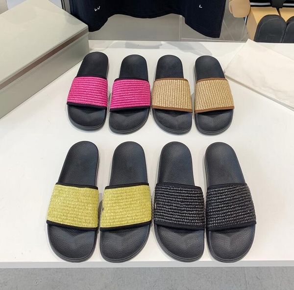 designer women slipper weave flat flip flop four-color fashion letter printing indoor outdoor comfort waterproof antiskid sandal slippers, Black
designer women slipper weave flat flip flop four-color fashion letter printing indoor outdoor comfort waterproof antiskid sandal slippers, Black