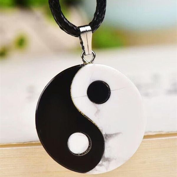 pendant necklaces wholesale black white natural obsidian stone tai chi necklace lucky transport women men simple fashion jewelry, Silver
pendant necklaces wholesale black white natural obsidian stone tai chi necklace lucky transport women men simple fashion jewelry, Silver