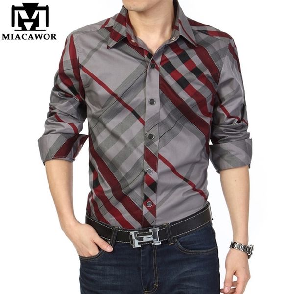 miacawor brand casual shirt men 100% cotton fashion striped shirts long-sleeved shirts slim fit camisa social chemise homme c142 210331, White;black
miacawor brand casual shirt men 100% cotton fashion striped shirts long-sleeved shirts slim fit camisa social chemise homme c142 210331, White;black