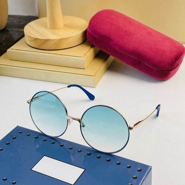 2022 women men fashion sunglasses gold thin metal frame blue feet gradient color lenses available with box, White;black
2022 women men fashion sunglasses gold thin metal frame blue feet gradient color lenses available with box, White;black