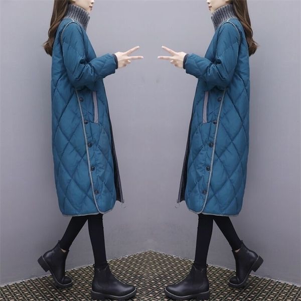 plus size warm woman winter coat parkas slim cotton padded basic jacket female casual long outwear feminina 210925, Black
plus size warm woman winter coat parkas slim cotton padded basic jacket female casual long outwear feminina 210925, Black