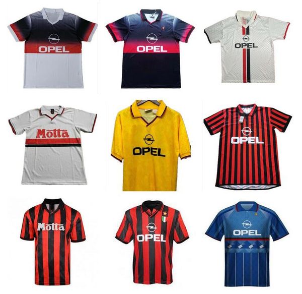 maillot de foot milan retro soccer jerseys weah ac baggio 1995 1996 1997 1999 savicevic baresi vieira classic vintage 95 96 97 99 football s, Black;yellow
maillot de foot milan retro soccer jerseys weah ac baggio 1995 1996 1997 1999 savicevic baresi vieira classic vintage 95 96 97 99 football s, Black;yellow