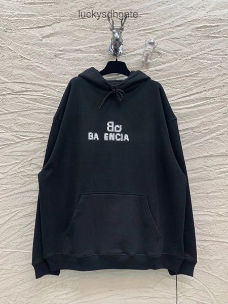 designer brand hoodies ba lencia ga home b high version correctly printed mosaic letter sweater can be solid, Black
designer brand hoodies ba lencia ga home b high version correctly printed mosaic letter sweater can be solid, Black