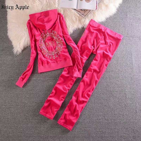 juicy apple velvet tracksuit set women fashion streetwear outfits female zipper sport clothes straight tracksuit casual suit, Gray
juicy apple velvet tracksuit set women fashion streetwear outfits female zipper sport clothes straight tracksuit casual suit, Gray