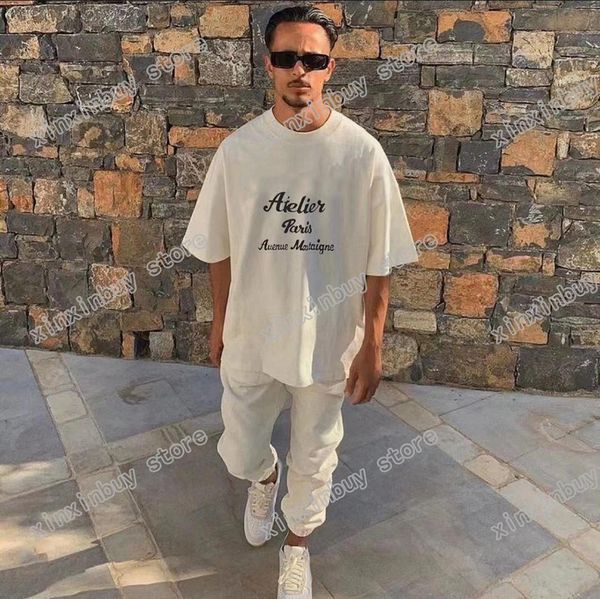 22ss men women designers t shirts tee paris cursive letter print cotton short sleeve crew neck streetwear xinxinbuy white black xs
22ss men women designers t shirts tee paris cursive letter print cotton short sleeve crew neck streetwear xinxinbuy white black xs