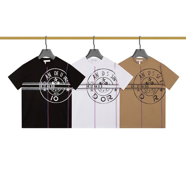 men's t-shirts european station spring and summer new ins flowered cd letter printing popular trend short sleeve t-shirt men and women, White;black
men's t-shirts european station spring and summer new ins flowered cd letter printing popular trend short sleeve t-shirt men and women, White;black