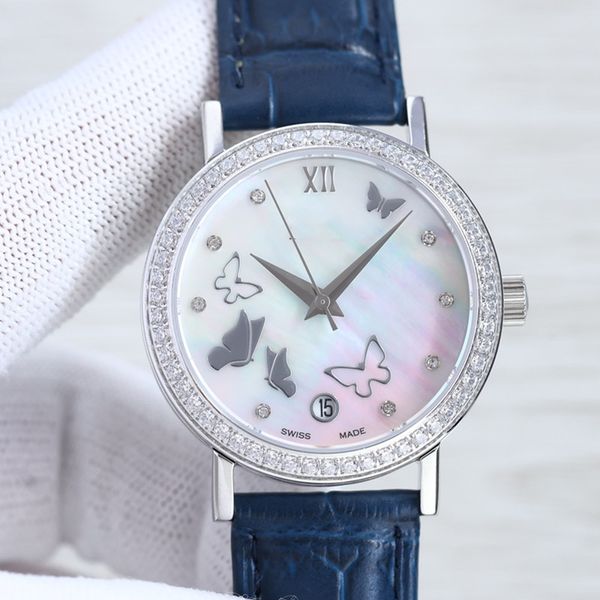 fashion mechanical women's watch 35mm 8215 movement sapphire glass mirror leather strap sports waterproof butterfly literal shell botto, Slivery;golden
fashion mechanical women's watch 35mm 8215 movement sapphire glass mirror leather strap sports waterproof butterfly literal shell botto, Slivery;golden