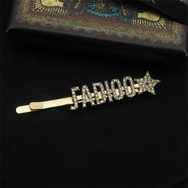 80% off outlets letter full diamond women's hairpin fashion jewelry 925 silver hair accessories, Golden
80% off outlets letter full diamond women's hairpin fashion jewelry 925 silver hair accessories, Golden
