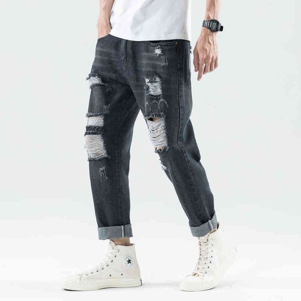 men's jeans slim fit and small feet korean fashion loose versatile young men's casual pants j6wu, Blue
men's jeans slim fit and small feet korean fashion loose versatile young men's casual pants j6wu, Blue