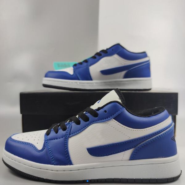 jumpman 1 low women mens shoes game royal 553558 124 with blue white fashion trainers new designer sneakers dress shoe, Black
jumpman 1 low women mens shoes game royal 553558 124 with blue white fashion trainers new designer sneakers dress shoe, Black