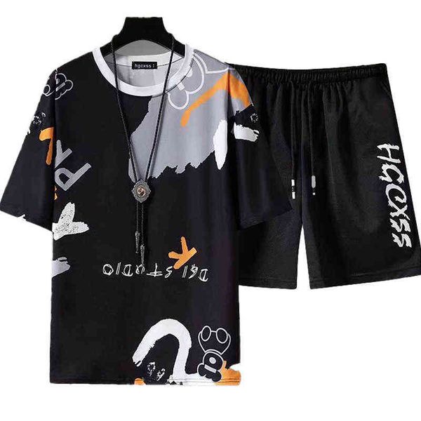 sets tee suit casual t-shirt shorts comfortable and cool summer men tracksuit outfits hawaiian suits short set, Gray
sets tee suit casual t-shirt shorts comfortable and cool summer men tracksuit outfits hawaiian suits short set, Gray