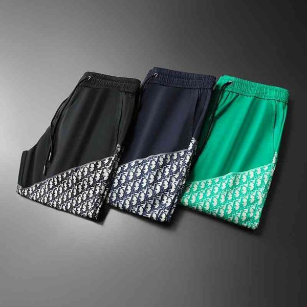 men's clothing brand 2022 summer new trend handsome men fashion casual sports mens shorts, White;black
men's clothing brand 2022 summer new trend handsome men fashion casual sports mens shorts, White;black