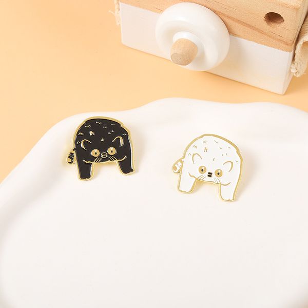 cartoon cute animal brooch little raccoon red panda couple metal badge jewelry medal backpack enamel pin gifts wholesale, Gray
cartoon cute animal brooch little raccoon red panda couple metal badge jewelry medal backpack enamel pin gifts wholesale, Gray