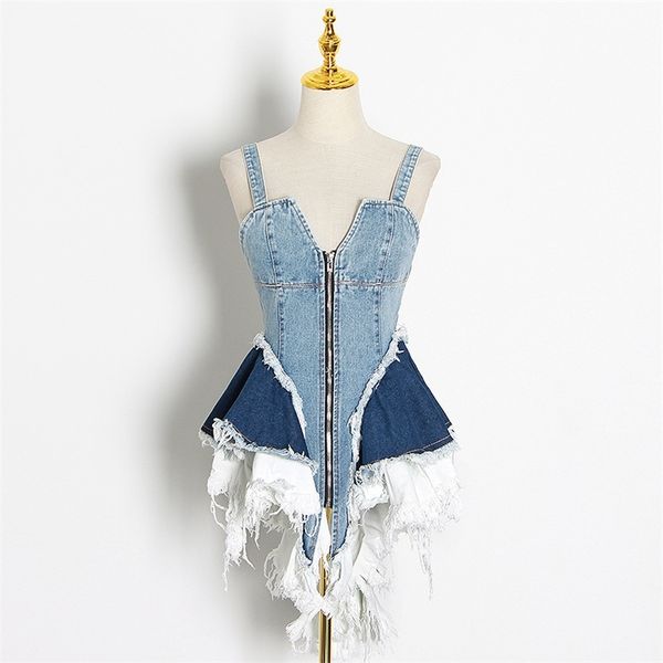 summer women jeans sets fashion women two piece outfits sleeveless jeans blouse and high waist shorts with tassel 210302, White
summer women jeans sets fashion women two piece outfits sleeveless jeans blouse and high waist shorts with tassel 210302, White