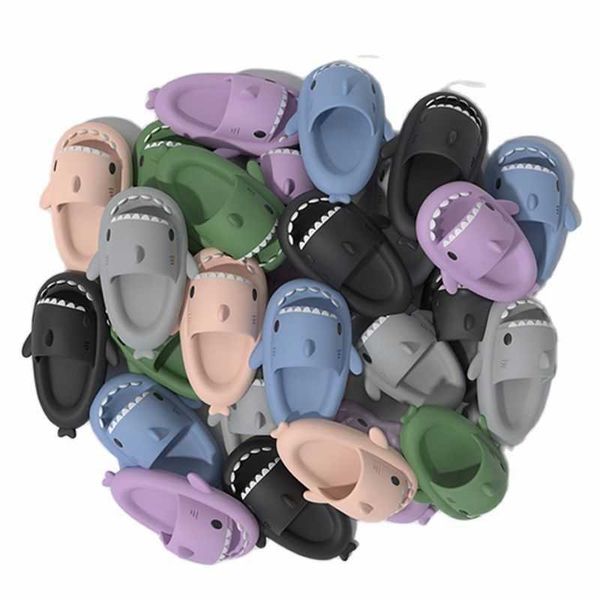 summer man women shark slippers couple' thick bottomed bathing home slipper indoor household family kids 220708, Black;grey
summer man women shark slippers couple' thick bottomed bathing home slipper indoor household family kids 220708, Black;grey