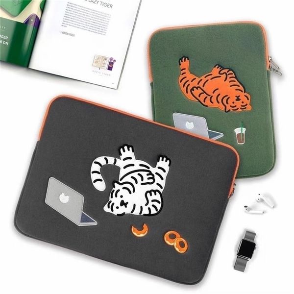 13 inch green tiger laptablet case for macbook ipad pro retina 97 108 11 14 15 156 inch notebook sleeve bag 220621
13 inch green tiger laptablet case for macbook ipad pro retina 97 108 11 14 15 156 inch notebook sleeve bag 220621