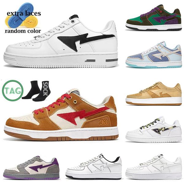 2022 with socks bapestas baped men women casual shoes a bathing bapesta sk8 sta camo black white green red orange camouflage trainer sports
2022 with socks bapestas baped men women casual shoes a bathing bapesta sk8 sta camo black white green red orange camouflage trainer sports