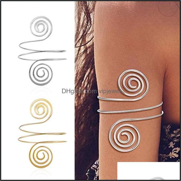 bangle bracelets jewelry upper arm bracelet metal coil swirl spiral shape armband cuff fashion simple armlet adjustable for women girl drop, Black
bangle bracelets jewelry upper arm bracelet metal coil swirl spiral shape armband cuff fashion simple armlet adjustable for women girl drop, Black