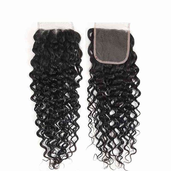 a water wave lace closure only unprocessed brazilian human hair x pre plucked 220606, Black
a water wave lace closure only unprocessed brazilian human hair x pre plucked 220606, Black