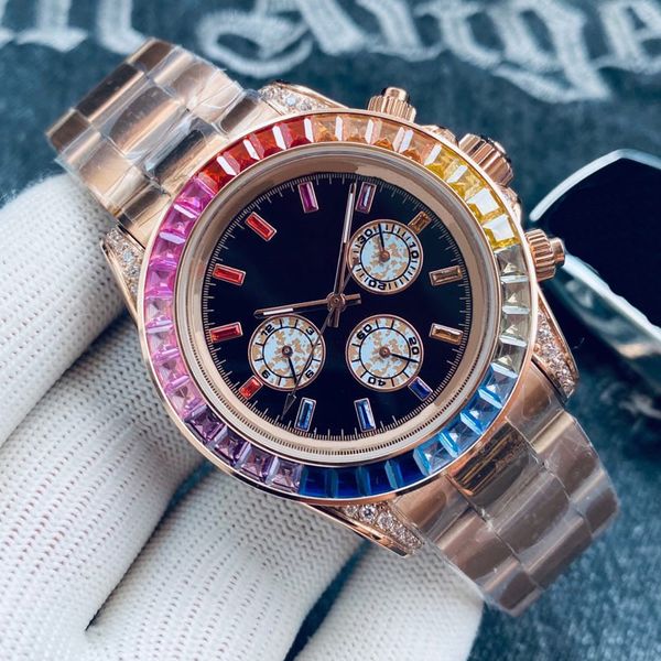 mens watch rainbow diamond automatic mechanical watches stainless steel strap business wristwatch montre de luxe, Slivery;brown
mens watch rainbow diamond automatic mechanical watches stainless steel strap business wristwatch montre de luxe, Slivery;brown