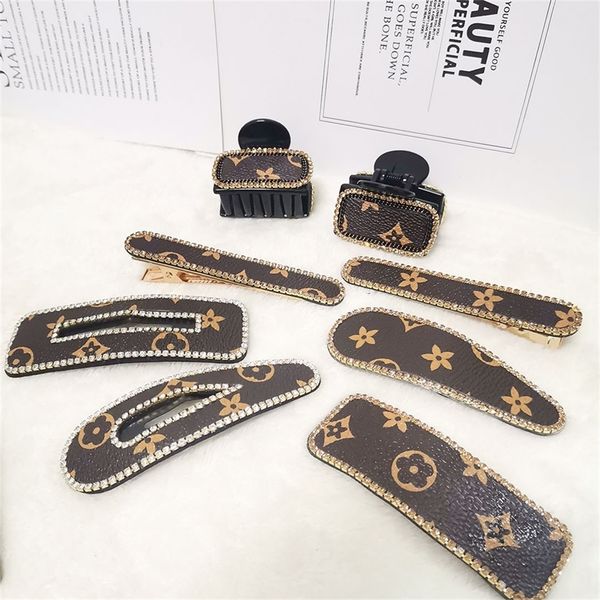 2022 fashion leather hairpin vintage retro bb clip barette claw rhinestone diamond headdress hair pin clips clamps hair wrap party beach cla, Red;brown
2022 fashion leather hairpin vintage retro bb clip barette claw rhinestone diamond headdress hair pin clips clamps hair wrap party beach cla, Red;brown