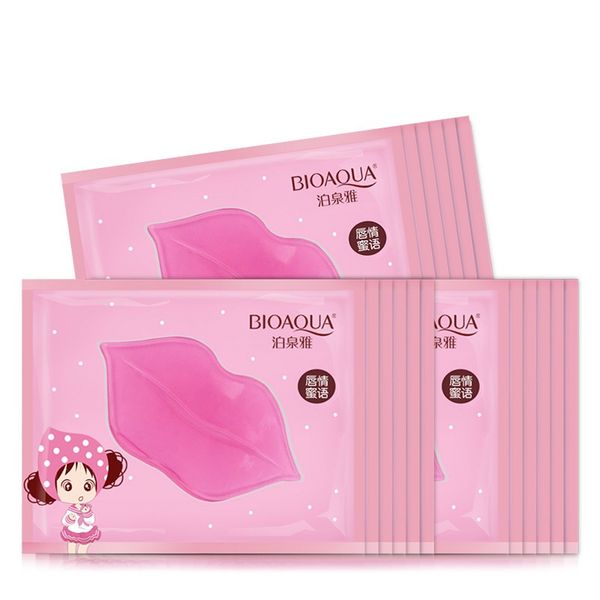 bioaqua collagen lip masks firms hydrates lips remove dead skin moisture essence lips care patches
bioaqua collagen lip masks firms hydrates lips remove dead skin moisture essence lips care patches