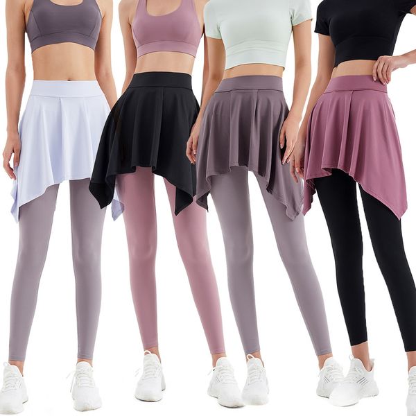 women yoga skirts solid color irregular hem tie-up skirt for sports dancing female sports fitness versatile a cover buttocks 220805, White;black
women yoga skirts solid color irregular hem tie-up skirt for sports dancing female sports fitness versatile a cover buttocks 220805, White;black