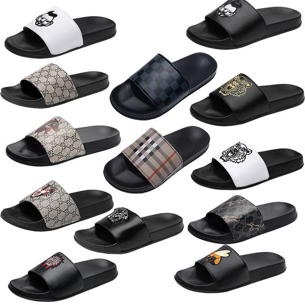 luxury brand men slides shoes slippers summer sandals beach slide designer flat g grid pattern print avatar flip flops sneakers size 39-46, Black
luxury brand men slides shoes slippers summer sandals beach slide designer flat g grid pattern print avatar flip flops sneakers size 39-46, Black