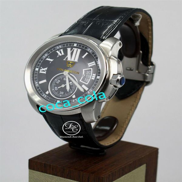 store recommendation waterproof watch fashion 42mm w-7100014 black dial stainless steel leather automatic movement me2284, Slivery;brown
store recommendation waterproof watch fashion 42mm w-7100014 black dial stainless steel leather automatic movement me2284, Slivery;brown