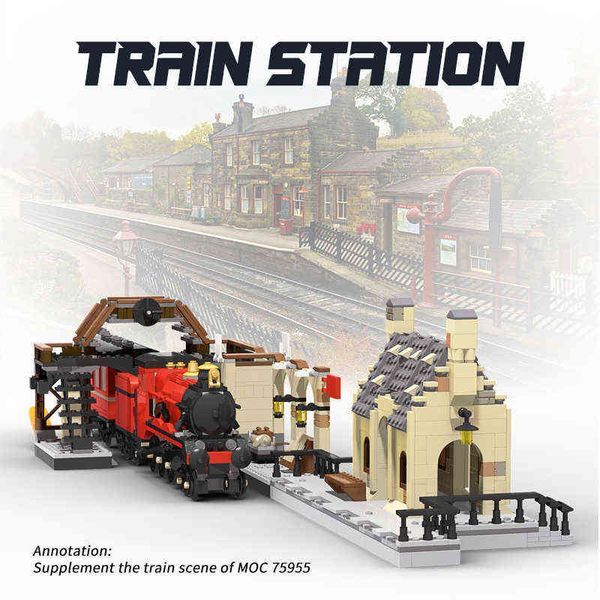 harris forbidden potter medieval railway station street magic school scene building blocks train track bricks model toys for boy t220719
harris forbidden potter medieval railway station street magic school scene building blocks train track bricks model toys for boy t220719