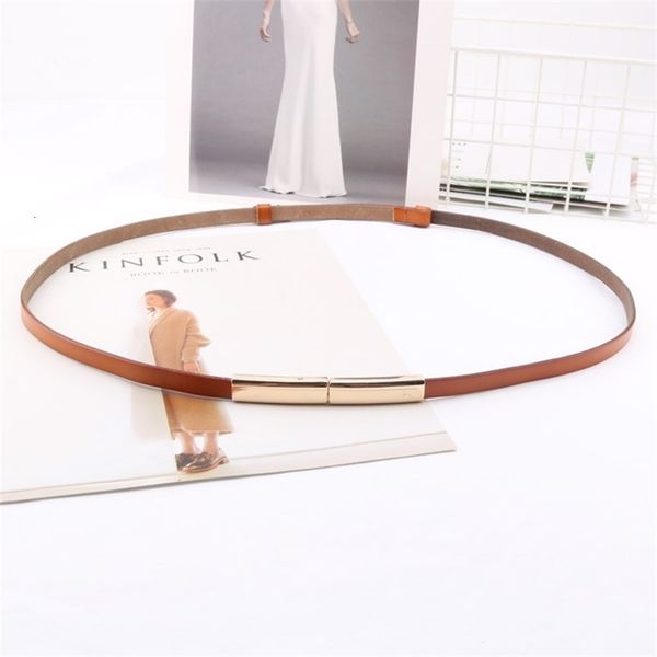 belts versatile women's thin belt leather korean decorative fashion with waist chain p4da, Black;brown
belts versatile women's thin belt leather korean decorative fashion with waist chain p4da, Black;brown
