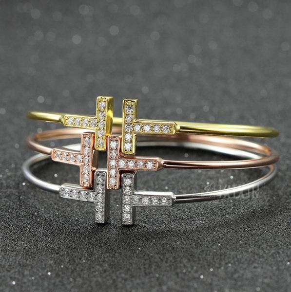 adjustable plated gold bracelet cz bangles crystal pulsera double t shaped metal cuff bracelets bangle open cross charm for women or men 2sl, Black
adjustable plated gold bracelet cz bangles crystal pulsera double t shaped metal cuff bracelets bangle open cross charm for women or men 2sl, Black