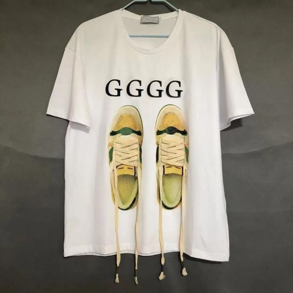 new mens designer t shirt clothes womens clothing pure cotton round neck short sleeve sign double g letter print, White
new mens designer t shirt clothes womens clothing pure cotton round neck short sleeve sign double g letter print, White