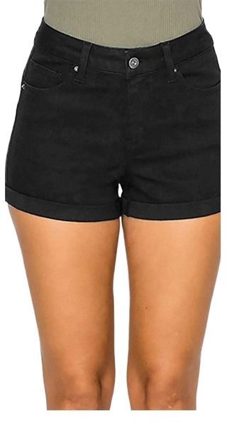 jean butt i love you repreve high waisted sustainable denim shorts h47w#, White;black
jean butt i love you repreve high waisted sustainable denim shorts h47w#, White;black