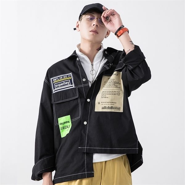 2019 autumn new casual denim longsleeved jacket male korean version handsome hong chinese style windbreaker cartoon red black t200502, Black;brown
2019 autumn new casual denim longsleeved jacket male korean version handsome hong chinese style windbreaker cartoon red black t200502, Black;brown