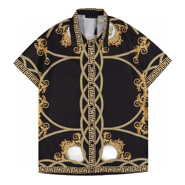 european and american tide brand vers designer casual shirt classic medusa printed silk shirt lapel thin loose short-sleeved t-shirt fashion, White;black
european and american tide brand vers designer casual shirt classic medusa printed silk shirt lapel thin loose short-sleeved t-shirt fashion, White;black