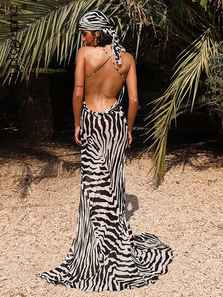 backless bandage slit maxi dress women summer sundress elegant fashion striped print dresses vestido clothes, Black;gray
backless bandage slit maxi dress women summer sundress elegant fashion striped print dresses vestido clothes, Black;gray