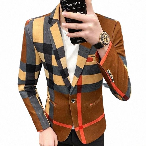 men's casual suit jacket spring and autumn ins trend british single western hair stylist handsome slim at night suits & blazers f8xw#, White;black
men's casual suit jacket spring and autumn ins trend british single western hair stylist handsome slim at night suits & blazers f8xw#, White;black