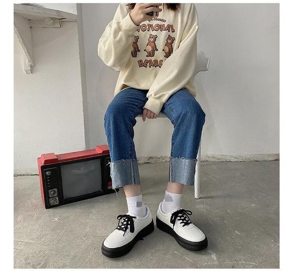 students light flat shoes and thick sole womens fashion casual shoes factory sale 35-40 losl#, Black
students light flat shoes and thick sole womens fashion casual shoes factory sale 35-40 losl#, Black