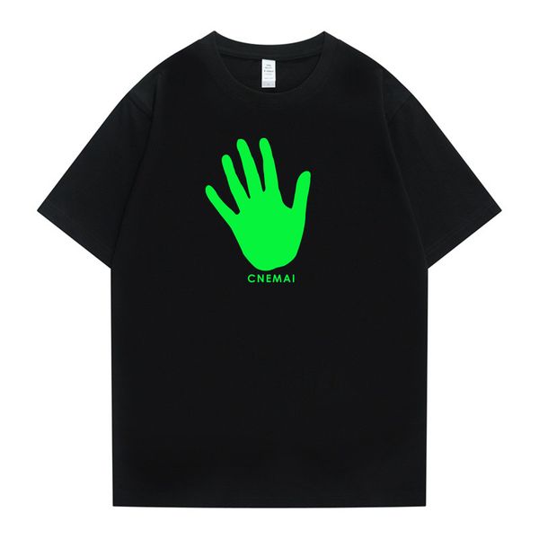 men t-shirt tee 100% cotton handprint punk creative printed male tshirt palm hip hop y2k personality finger women luxury designer brand cnem, White;black
men t-shirt tee 100% cotton handprint punk creative printed male tshirt palm hip hop y2k personality finger women luxury designer brand cnem, White;black