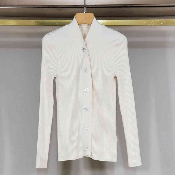 women's knits & tees autumn and winter fadan s family sandro izzy slim fitting v-neck thin knitted cardigan top, White
women's knits & tees autumn and winter fadan s family sandro izzy slim fitting v-neck thin knitted cardigan top, White