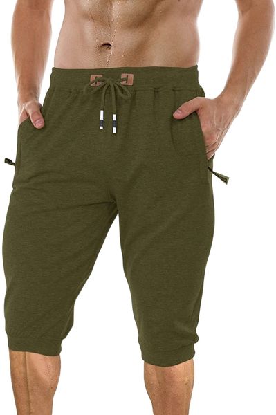 mens capri pants casual below knee 3/4 jogger shorts comfortable yoga gym workout running training x8em#, White;black
mens capri pants casual below knee 3/4 jogger shorts comfortable yoga gym workout running training x8em#, White;black