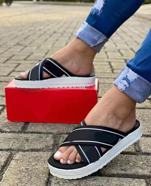 women summer thick platform slippers beach eva flip flops soft sole slide sandals leisure men ladies indoor bath anti-slip shoes size 36-43, Black
women summer thick platform slippers beach eva flip flops soft sole slide sandals leisure men ladies indoor bath anti-slip shoes size 36-43, Black