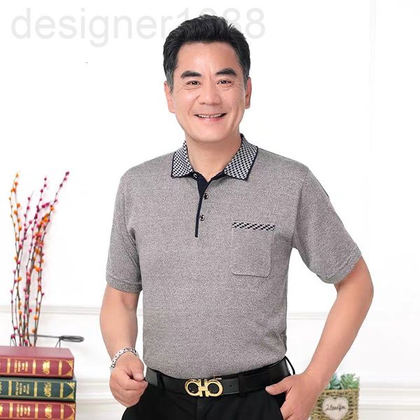 men's t-shirts designer 2022 summer fashion solid color trend thin lapel middle-aged and elderly men's t-shirt polo khoe, White;black
men's t-shirts designer 2022 summer fashion solid color trend thin lapel middle-aged and elderly men's t-shirt polo khoe, White;black