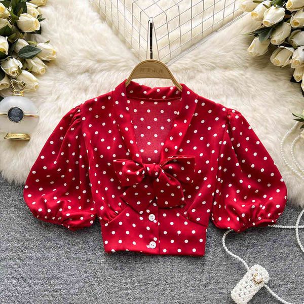 women's blouses shirts wave dot net red niche french sweet chiffon shirt women's 2022 summer bow princess shirt tbhc, White
women's blouses shirts wave dot net red niche french sweet chiffon shirt women's 2022 summer bow princess shirt tbhc, White
