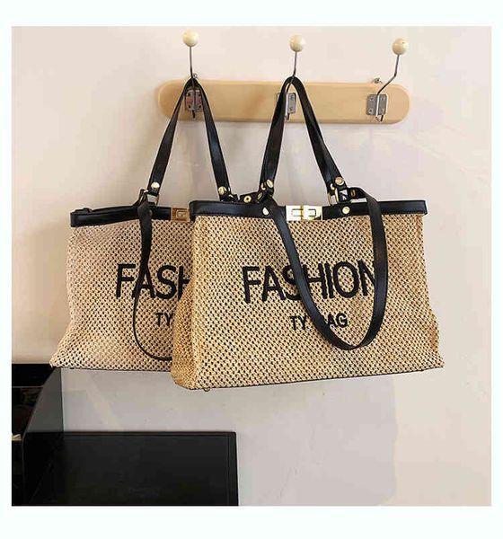 2022 factory wholesale new summer large capacity beach woven women's solid color fashion single shoulder bag portable tote bag
2022 factory wholesale new summer large capacity beach woven women's solid color fashion single shoulder bag portable tote bag