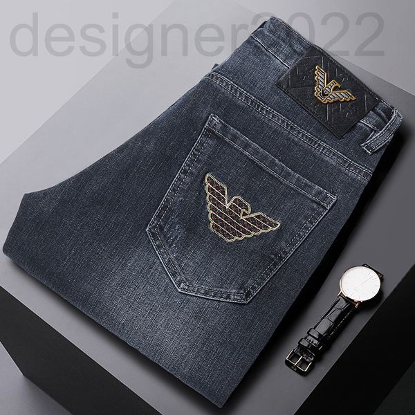 men's jeans designer autumn men's jeans cotton high elastic korean thick leggings slim fit embroidery aj ra2b, Blue
men's jeans designer autumn men's jeans cotton high elastic korean thick leggings slim fit embroidery aj ra2b, Blue