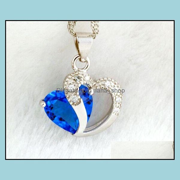 pendant necklaces pendants jewelry new 925 sier love amethyst crystal romantic heart mticolor for women valentines day gift drop delivery, Silver
pendant necklaces pendants jewelry new 925 sier love amethyst crystal romantic heart mticolor for women valentines day gift drop delivery, Silver