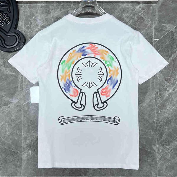 fashion classic t shirts mens luxury letter ch t-shirt designers horseshoe sanskrit cross pattern tshirt summer tees women clothing short s, White;black
fashion classic t shirts mens luxury letter ch t-shirt designers horseshoe sanskrit cross pattern tshirt summer tees women clothing short s, White;black